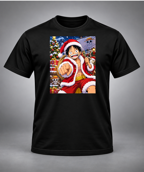 Christmas Mokey D Luffy T shirt