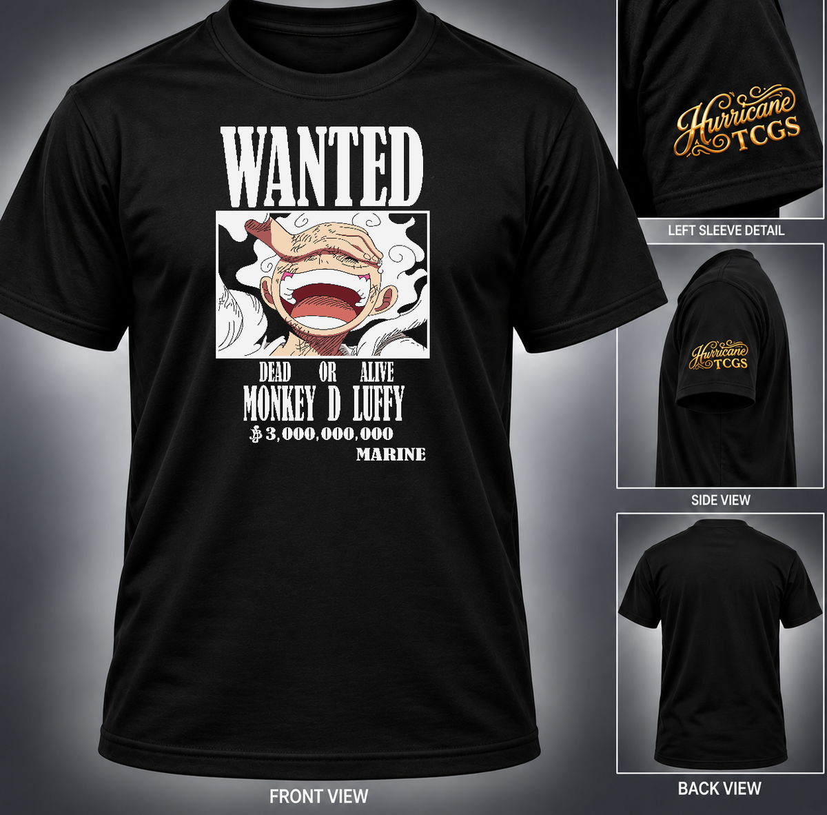 Gear 5 Luffy Wanted T-Shirt