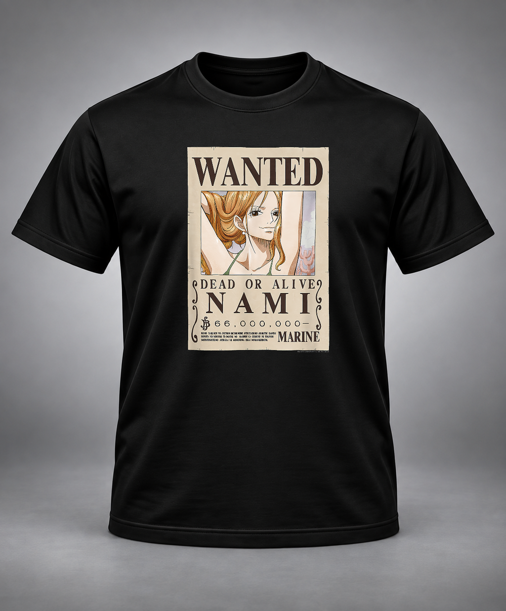 Nami Wanted Poster T-Shirt