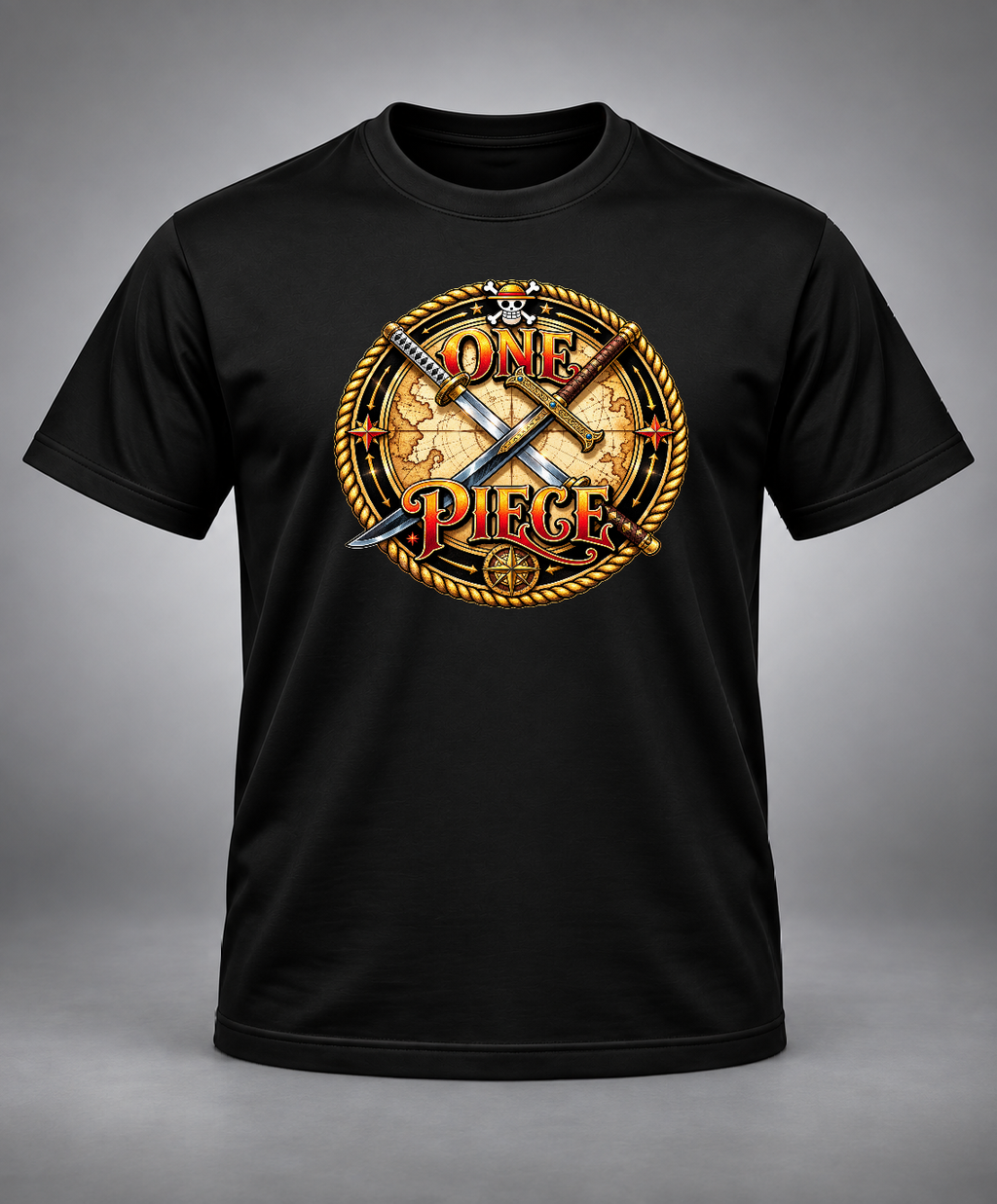 One Piece Crossed Swords T-Shirt
