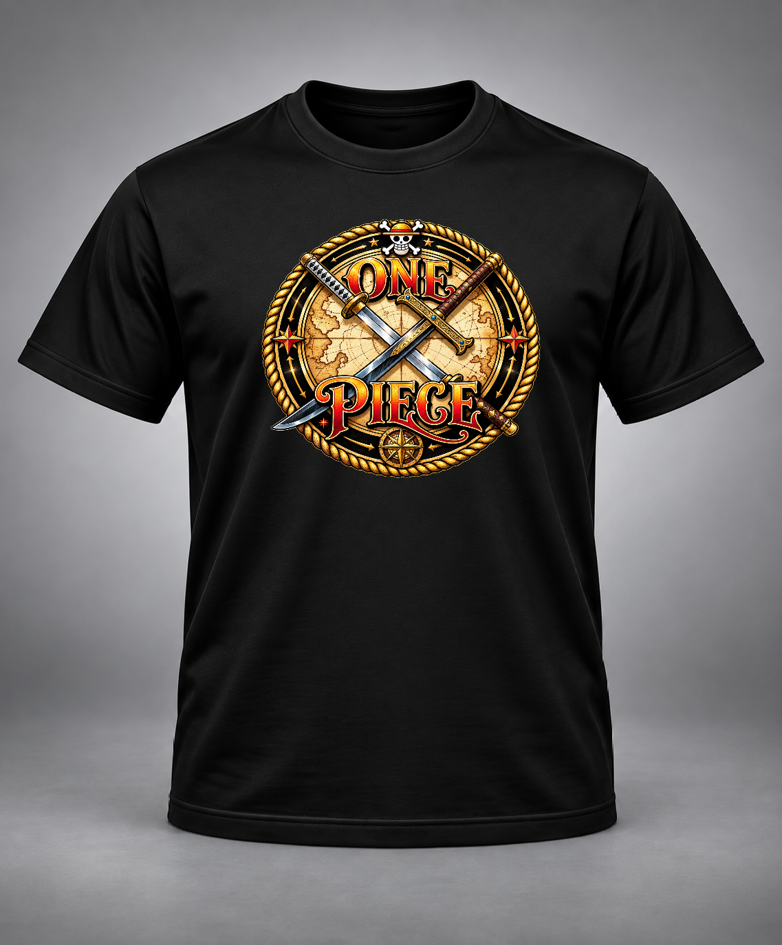 One Piece Crossed Swords T-Shirt