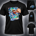 Luffy 3D Card Punch T-Shirt