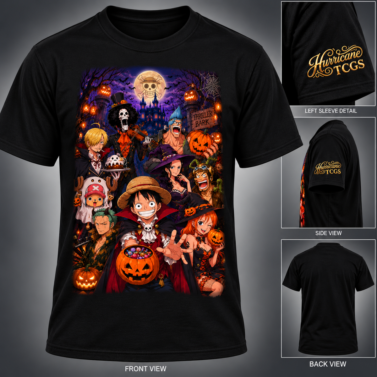 Halloween One Piece Crew T shirt