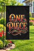 One Piece Logo Garden Flag – 12" × 18"