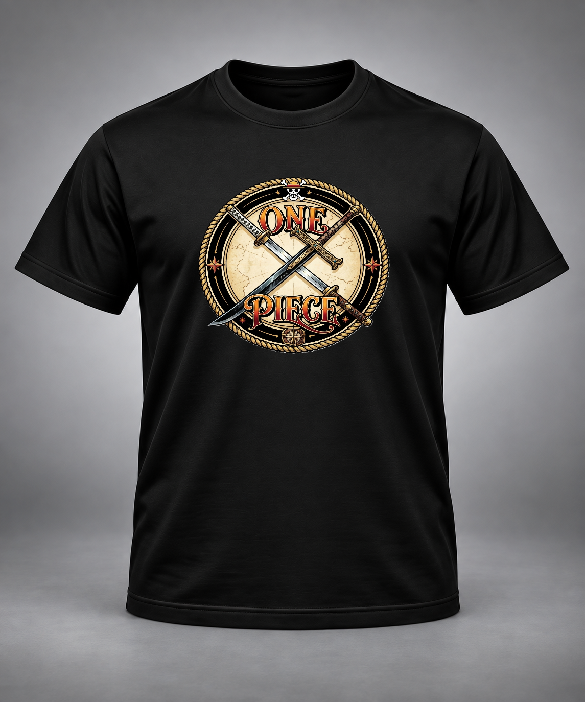 One Piece Crossed Swords T-Shirt