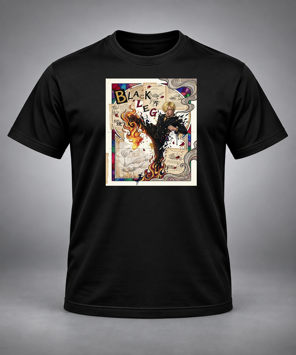 Sanji Black Leg T-Shirt