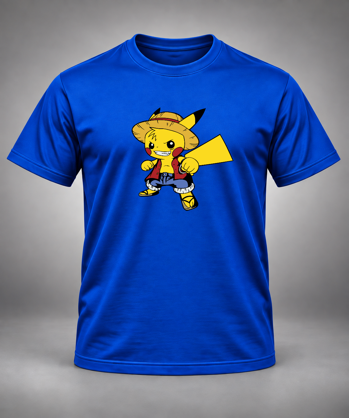 POKELUFFY Crossover Graphic T shirt